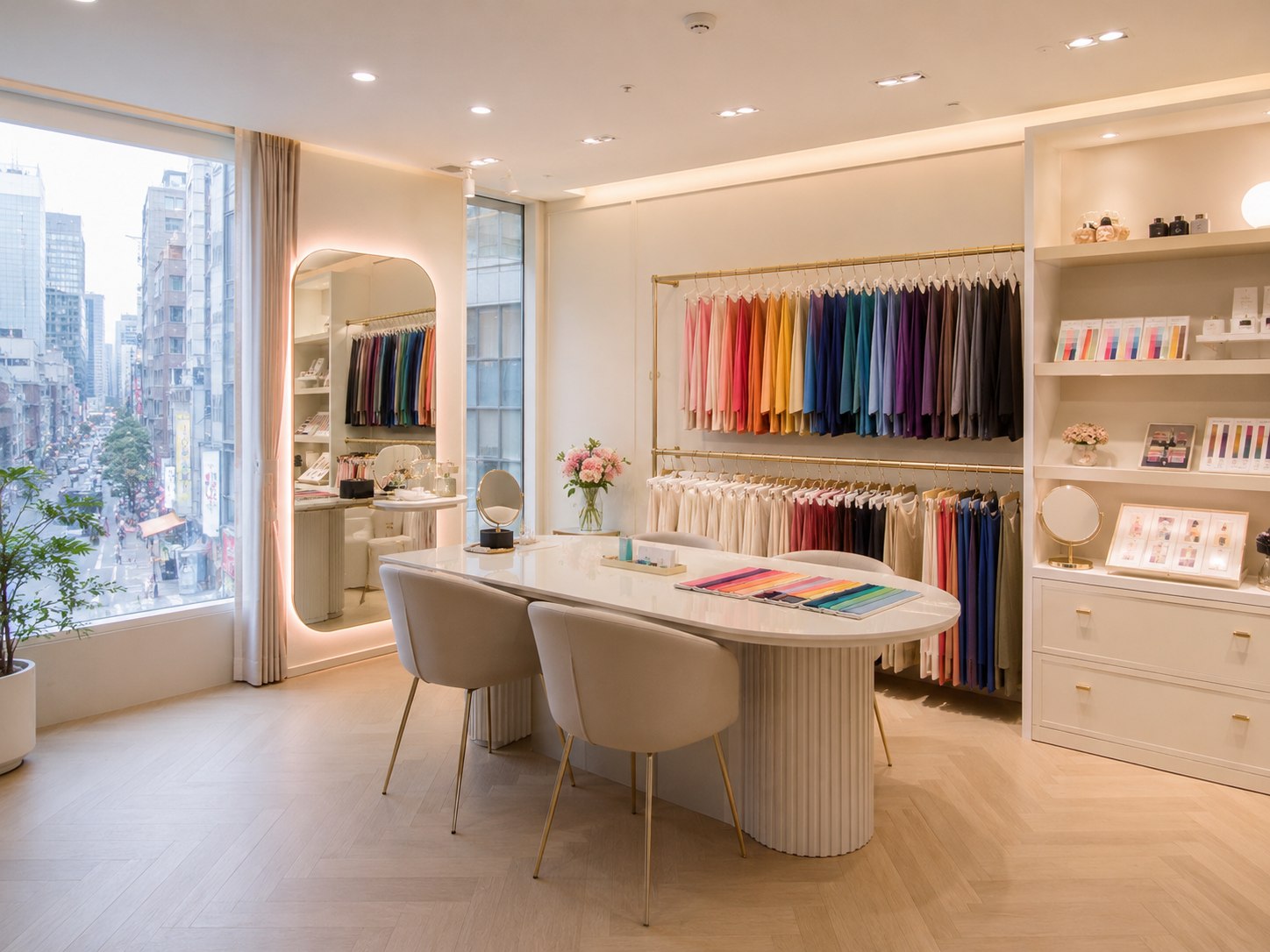 Color Avenue Myeongdong studio, ready for a booked session